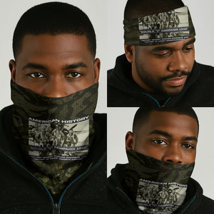 Double V Campaign American History 1942 Neck Gaiter Military Camouflage Tuskegee Airmen World War II