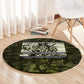 Double V Campaign American History 1942 Round Carpet Military Camouflage Tuskegee Airmen World War II