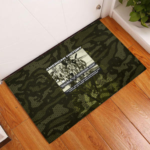 Double V Campaign American History 1942 Rubber Doormat Military Camouflage Tuskegee Airmen World War II