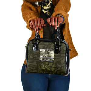 Double V Campaign American History 1942 Shoulder Handbag Military Camouflage Tuskegee Airmen World War II