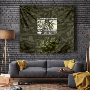 Double V Campaign American History 1942 Tapestry Military Camouflage Tuskegee Airmen World War II