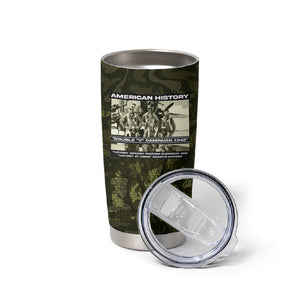 Double V Campaign American History 1942 Tumbler Cup Military Camouflage Tuskegee Airmen World War II