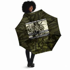 Double V Campaign American History 1942 Umbrella Military Camouflage Tuskegee Airmen World War II