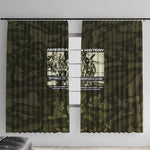 Double V Campaign American History 1942 Window Curtain Military Camouflage Tuskegee Airmen World War II