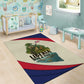 Liberia Wildlife Area Rug African Safari and Ocean Marine Life - African Pride