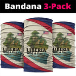 Liberia Wildlife Neck Gaiter African Safari and Ocean Marine Life TS04