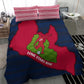 Liberia Lone Stars Rise Football Bedding Set Map Graphic and National Flag - African Pride