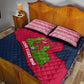 Liberia Lone Stars Rise Football Quilt Bed Set Map Graphic and National Flag - African Pride