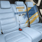 Prince Hall Freemasonry Back Car Seat Cover Vintage Brush Stroke Masonic Blue Gold Graphic