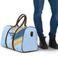 Prince Hall Freemasonry Travel Bag Vintage Brush Stroke Masonic Blue Gold Graphic
