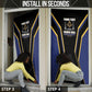 Personalized Prince Hall Freemasonry Door Cover Royal Blue Gold Masonic Geometric Legacy Graphic