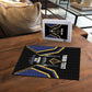 Personalized Prince Hall Freemasonry Puzzle Royal Blue Gold Masonic Geometric Legacy Graphic