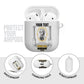 Personalized Prince Hall Freemasonry AirPods Case Masonic Square And Compass Vintage Gold Pillar Illustration