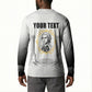 Personalized Prince Hall Freemasonry Button Sweatshirt Masonic Square And Compass Vintage Gold Pillar Illustration