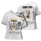 Personalized Prince Hall Freemasonry Cross Shoulder Shirt Masonic Square And Compass Vintage Gold Pillar Illustration
