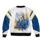 Prince Hall Freemasonry Bomber Jacket Square And Compass Letter G Watercolor Portrait Art