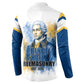 Prince Hall Freemasonry Button Sweatshirt Square And Compass Letter G Watercolor Portrait Art