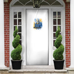 Prince Hall Freemasonry Door Cover Square And Compass Letter G Watercolor Portrait Art