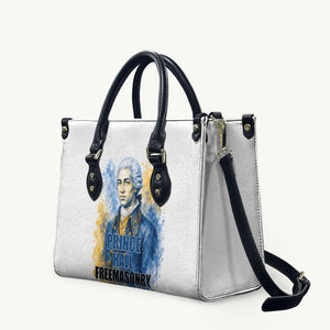 Prince Hall Freemasonry Leather Bag Square And Compass Letter G Watercolor Portrait Art