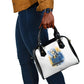 Prince Hall Freemasonry Shoulder Handbag Square And Compass Letter G Watercolor Portrait Art