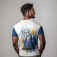 Prince Hall Freemasonry T shirt Square And Compass Letter G Watercolor Portrait Art