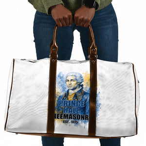 Prince Hall Freemasonry Travel Bag Square And Compass Letter G Watercolor Portrait Art