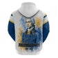 Prince Hall Freemasonry Zip Hoodie Square And Compass Letter G Watercolor Portrait Art