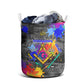 Prince Hall Freemasonry Laundry Basket Colorful Graffiti Paint Splatter On Urban Stone Wall