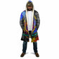 Prince Hall Freemasonry Cloak Colorful Graffiti Paint Splatter On Urban Stone Wall