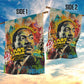 Martin Luther King Graffiti Afro Garden Flag Colorful Spray Paint Quotes and Crown - African Pride