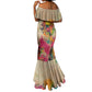 Martin Luther King Graffiti Afro Mermaid Dress Colorful Spray Paint Quotes and Crown - African Pride