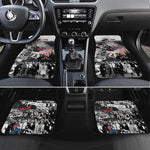 Martin Luther King Day Afro Car Mats Civil Rights Leader - Classic American Street Graffiti - African Pride