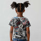 Martin Luther King Day Afro Kid T shirt Civil Rights Leader - Classic American Street Graffiti - African Pride