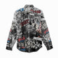 Martin Luther King Day Afro Women Casual Shirt Civil Rights Leader - Classic American Street Graffiti - African Pride