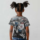Afro Malcolm X Kid T shirt Quotes Dates and Black History Activist Theme - African Pride