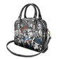 Afro Malcolm X Shoulder Handbag Quotes Dates and Black History Activist Theme - African Pride
