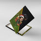 Huey P. Newton Black Panther Christmas Canvas Wall Art Black History Civil Rights Festive Holiday Art