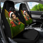 Huey P. Newton Black Panther Christmas Car Seat Cover Black History Civil Rights Festive Holiday Art