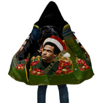 Huey P. Newton Black Panther Christmas Cloak Black History Civil Rights Festive Holiday Art
