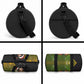 Huey P. Newton Black Panther Christmas Duffle Bag Black History Civil Rights Festive Holiday Art