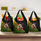 Huey P. Newton Black Panther Christmas Grocery Bag Black History Civil Rights Festive Holiday Art