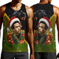 Huey P. Newton Black Panther Christmas Men Tank Top Black History Civil Rights Festive Holiday Art