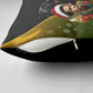 Huey P. Newton Black Panther Christmas Pillow Cover Black History Civil Rights Festive Holiday Art