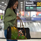 Huey P. Newton Black Panther Christmas Travel Bag Black History Civil Rights Festive Holiday Art
