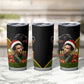 Huey P. Newton Black Panther Christmas Tumbler Cup Black History Civil Rights Festive Holiday Art