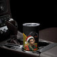 Huey P. Newton Black Panther Christmas Tumbler Cup Black History Civil Rights Festive Holiday Art
