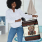 Huey P. Newton Black Panther Christmas Laundry Basket Black History Iconic Leader Ugly Holiday