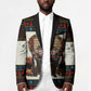 Huey P. Newton Black Panther Christmas Blazer Black History Iconic Leader Ugly Holiday