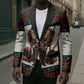 Huey P. Newton Black Panther Christmas Blazer Black History Iconic Leader Ugly Holiday