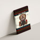 Huey P. Newton Black Panther Christmas Canvas Wall Art Black History Iconic Leader Ugly Holiday